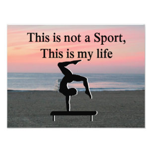 GYMNASTICS FOREVER PHOTO PRINT