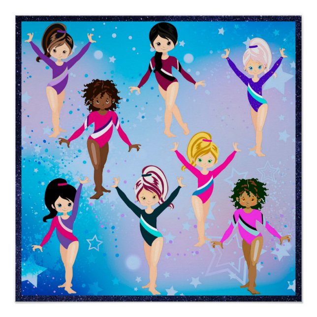 Gymnastics Friends     Poster (Front)