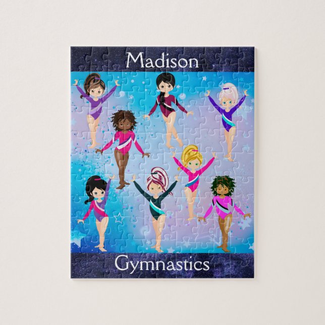 Gymnastics Friends: These Gymnast Look Like Us   Jigsaw Puzzle (Vertical)