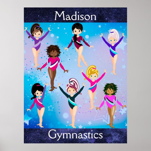 Gymnastics Friends: These Gymnast Look Like Us     Poster (Front)