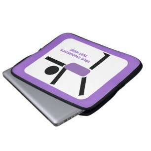 Gymnastics gifts, gymnastics performer custom laptop sleeve