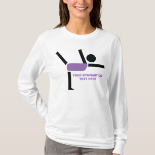 Gymnastics gifts, gymnastics performer custom T-Shirt