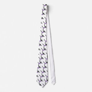 Gymnastics gifts, gymnastics performer custom tie