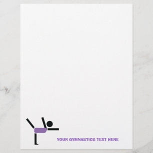 Gymnastics gifts, gymnastics performer flyer