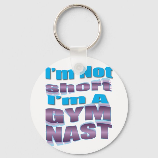 GYMNASTICS Gifts Key Ring (Front)