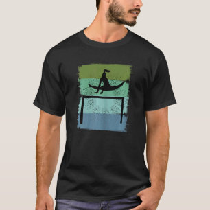 Gymnastics Girls Gymnast On Parallel Bars Coach Co T-Shirt