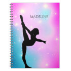 Gymnastics Gradient w/ Name of Gymnast