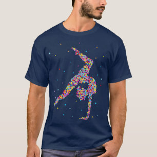 Gymnastics Gymnast Floor Exercise Apparatus Gymnas T-Shirt