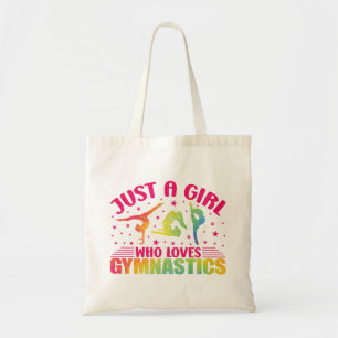 Gymnastics Gymnast Just a Girl Who Loves Gymnastic Tote Bag