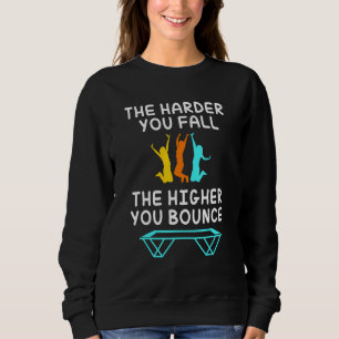 Gymnastics Gymnast Trampoline For Women Sweatshirt