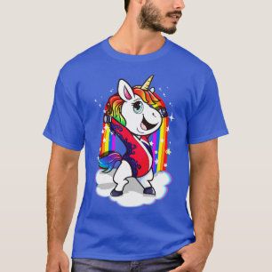 Gymnastics Gymnast Unicorn Cute Girl Mum Coach T-Shirt