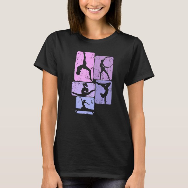 Gymnastics Gymnast Women Kids Girls   T-Shirt (Front)