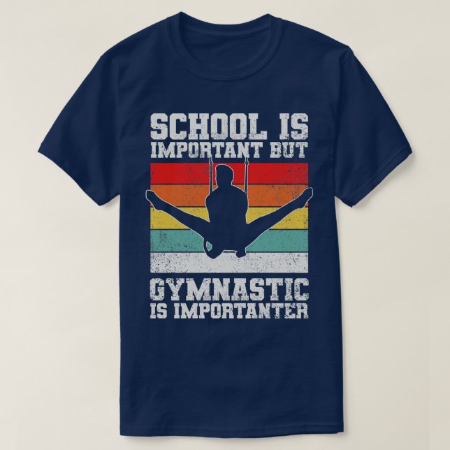 Gymnastics Gymnasts T-Shirt (Design Front)
