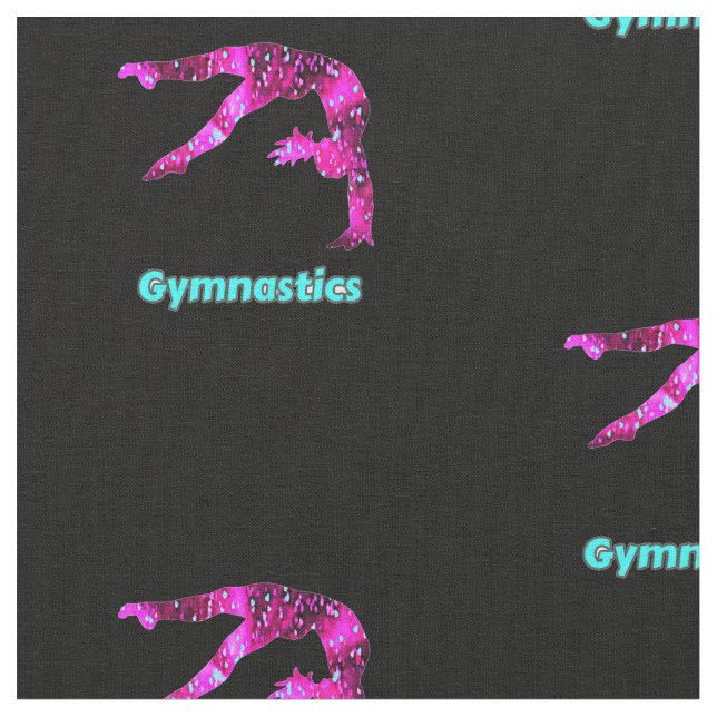 Gymnastics Handspring Fabric (Close Up)