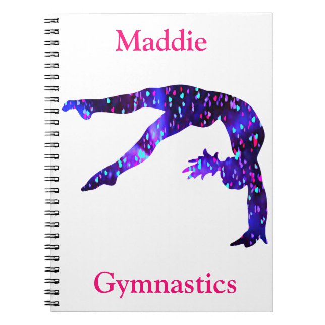Gymnastics Handspring Notebook (Front)