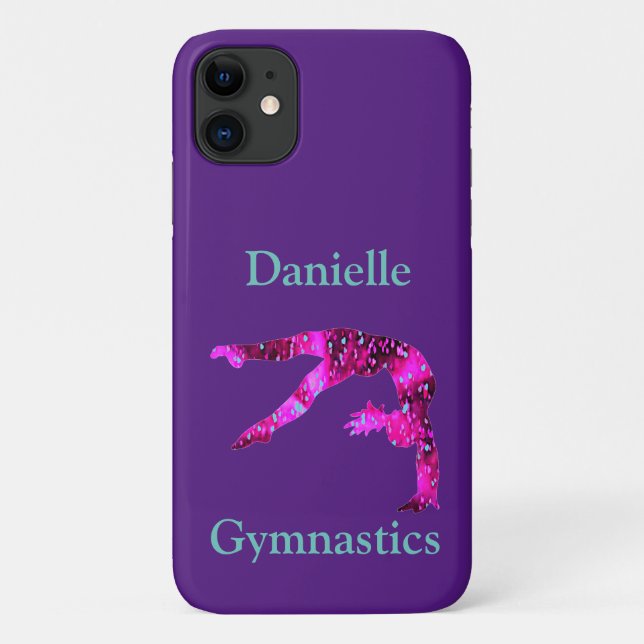 Gymnastics Handspring Personalised    Case-Mate iPhone Case (Back)