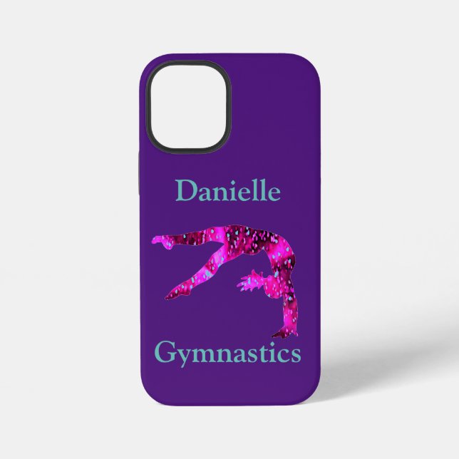 Gymnastics Handspring Personalised   iPhone Case (Back)