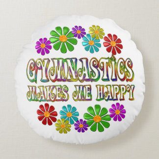 Gymnastics Happy Round Cushion