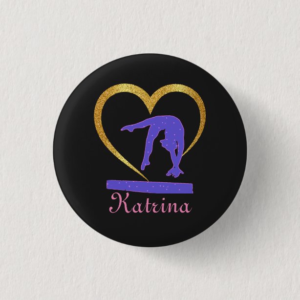 Gymnastics Badges & Pins Zazzle UK