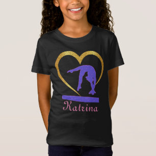 Gymnastics Heart of Gold Gymnast T-Shirt