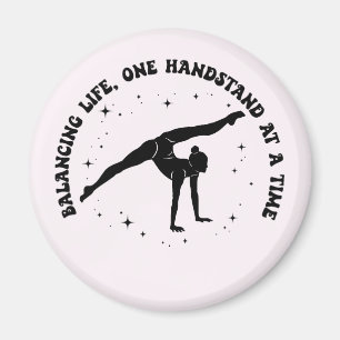 Gymnastics Home Decor for Balanced Living Magnet
