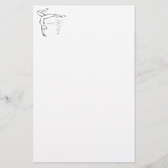 Gymnastics II Stationery (Front)