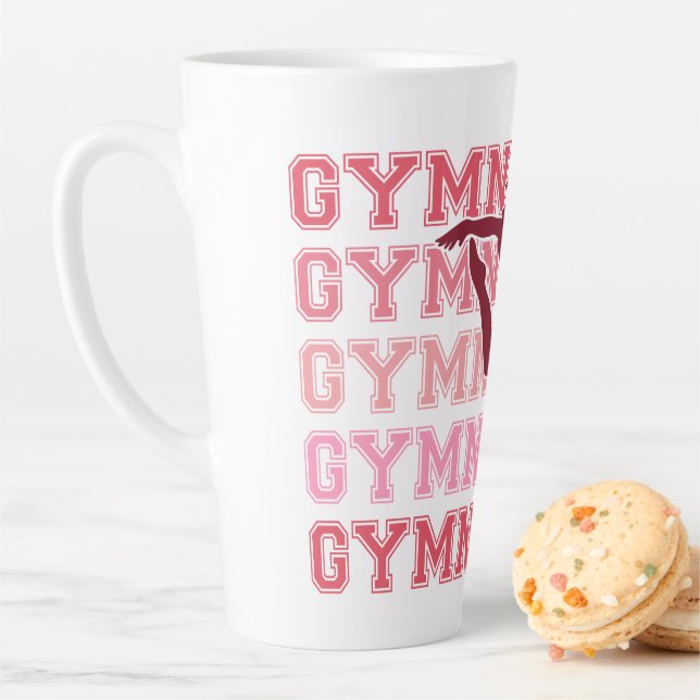 Gymnastics Inspired Latte Mug (In Situ)
