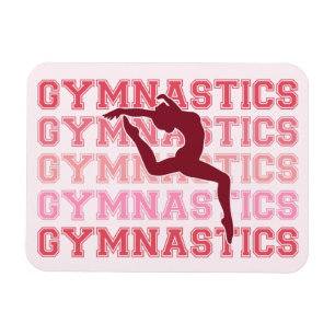 Gymnastics Inspired Magnet