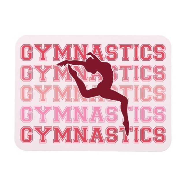 Gymnastics Inspired Magnet (Horizontal)