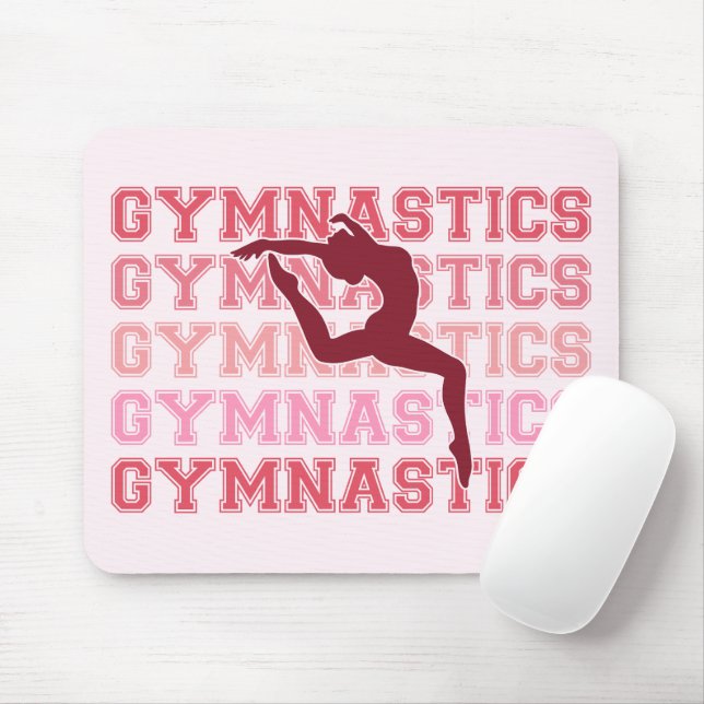 Gymnastics Inspired Mouse Mat (With Mouse)