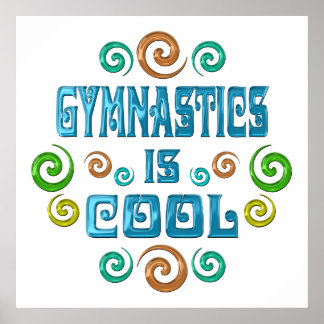 Gymnastics is Cool Poster