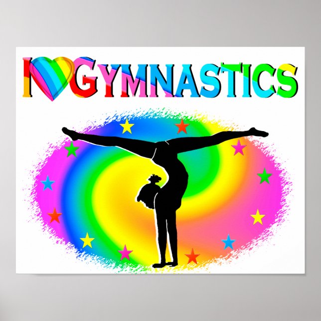 GYMNASTICS IS MY LIFE POSTER (Front)