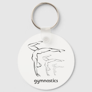 Gymnastics Key Ring