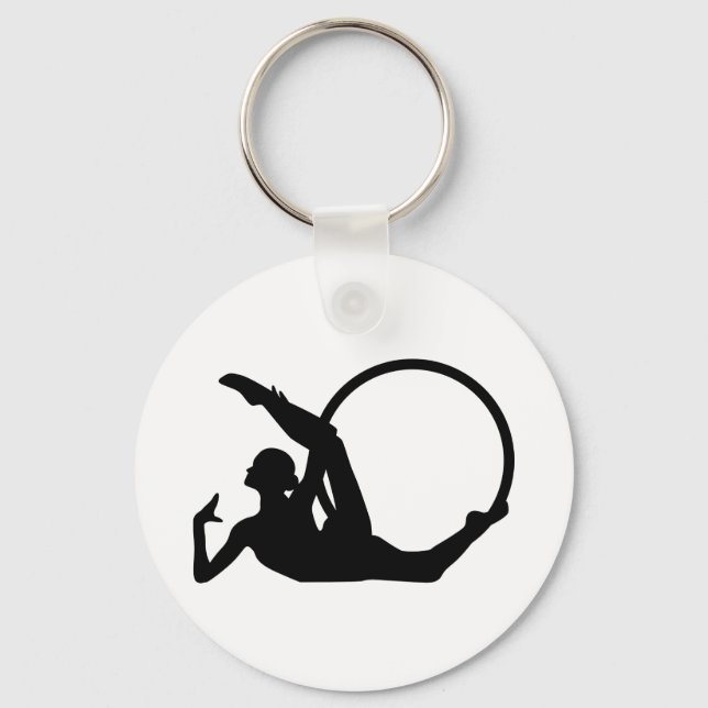 Gymnastics Key Ring (Front)