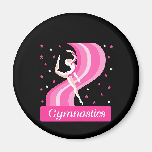 Gymnastics Leap Magnet (Front)