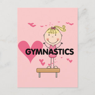 GYMNASTICS - Love Gymnastics Tshirts and Gifts Postcard