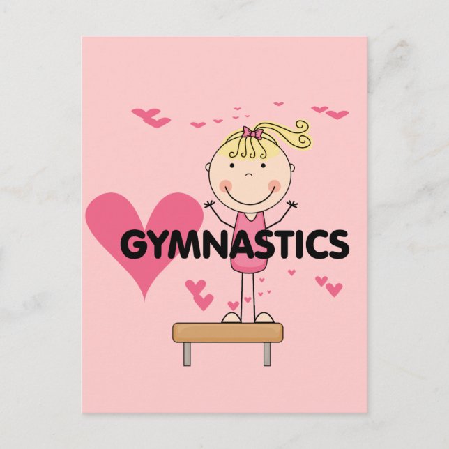 GYMNASTICS - Love Gymnastics Tshirts and Gifts Postcard (Front)