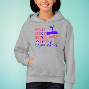 Gymnastics Love Vault Floor Uneven Bars Beam  