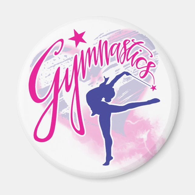 Gymnastics Magnet (Front)
