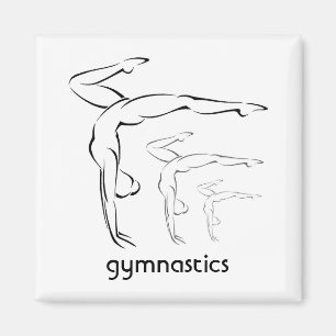 Gymnastics Magnet
