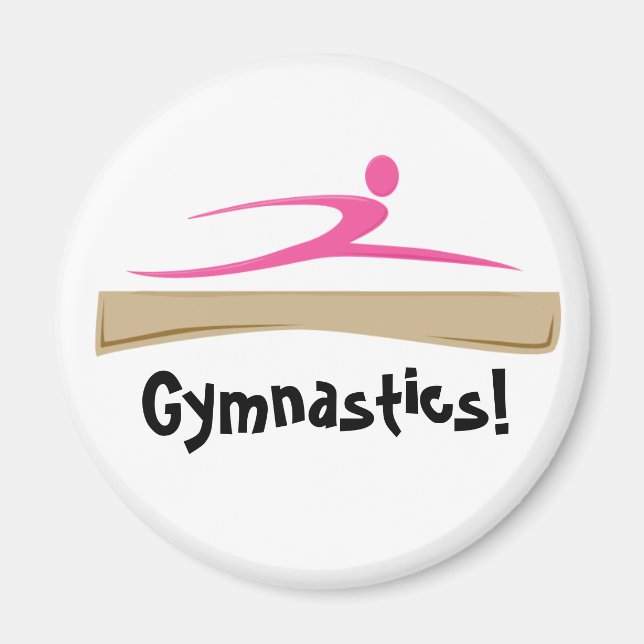 Gymnastics! Magnet (Front)