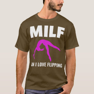 Gymnastics Man I Love Flipping Funny Cheerleader G T-Shirt