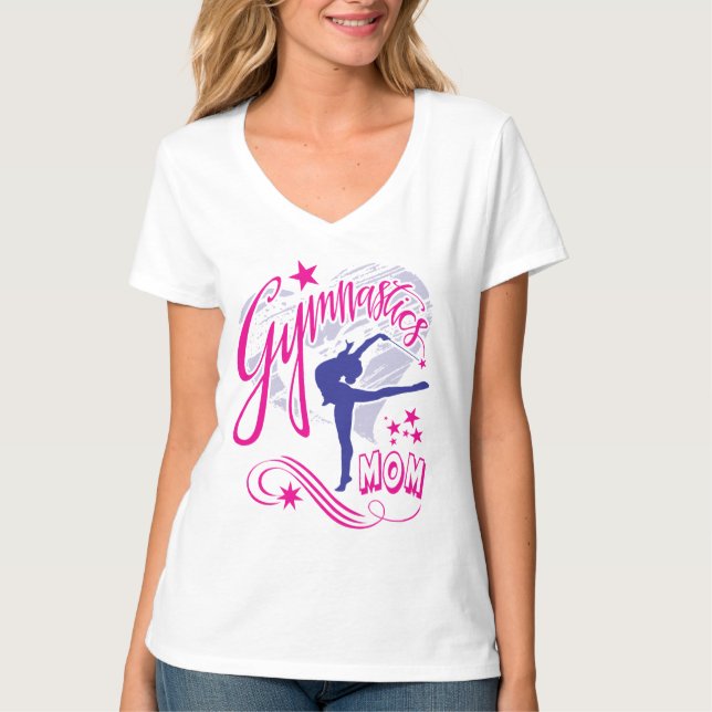 Gymnastics Mom T-Shirt (Front)