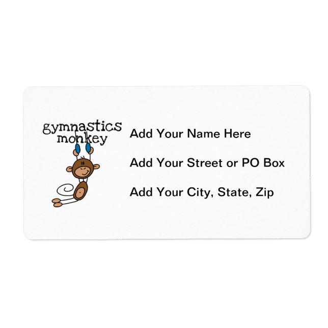 Gymnastics Monkey (Front)
