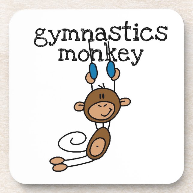 Gymnastics Monkey Coaster (Front)