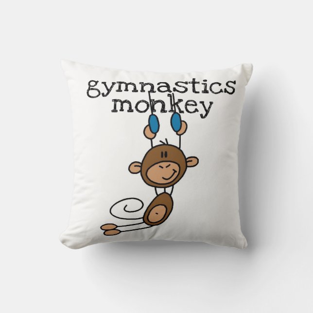 Gymnastics Monkey Cushion (Front)
