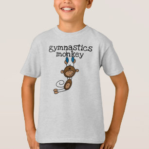 Gymnastics Monkey T-Shirt