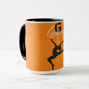 Gymnastics Monogram G is for Gymnast      Mug