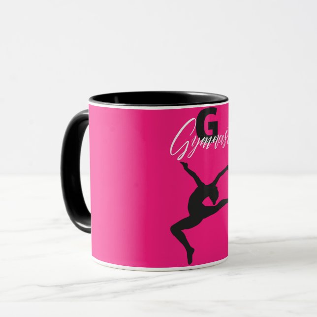 Gymnastics Monogram G is for Gymnast    Mug (Front Left)