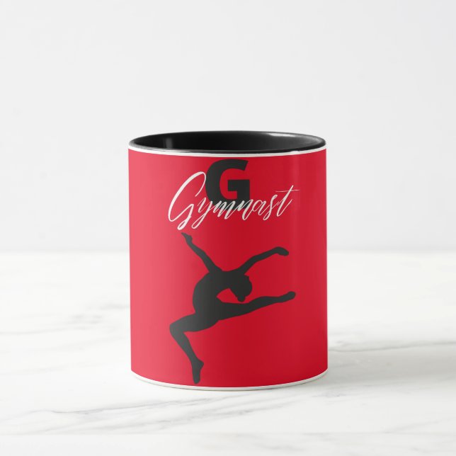 Gymnastics Monogram G is for Gymnast      Mug (Center)
